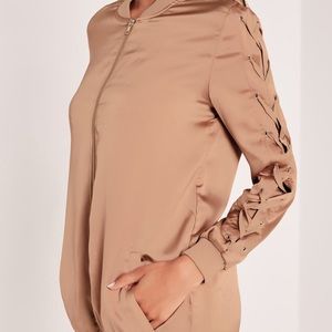 Carli Bybel x Missguided Bomber Jacket