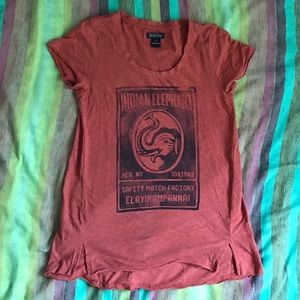 Lucky Brand red t-shirt