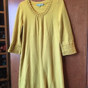 Boden sweater dress with great detail!