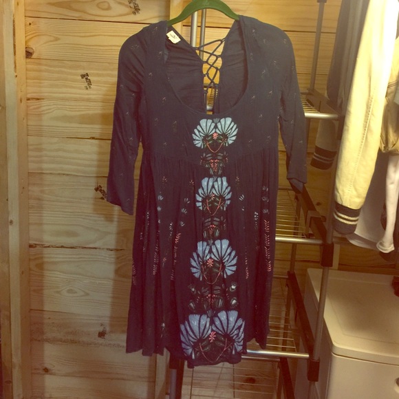 Teal Boho sun dress