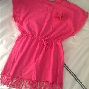 Girls swimsuit cover-up.