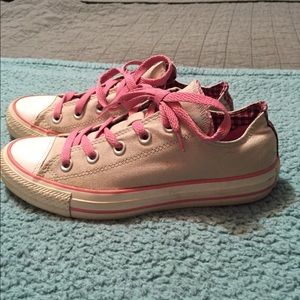 Converse Chucks! Pink and Grey