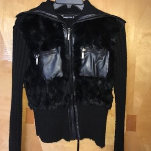 Black Fur Jacket
