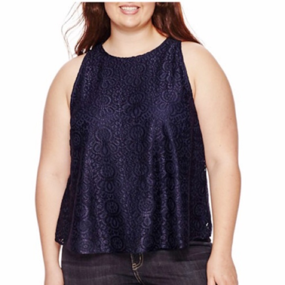 💐NWT Arizona lace tank