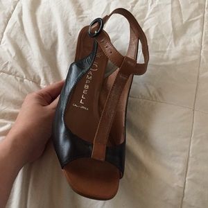 Vintage Jeffrey Campbell T-strap sandals