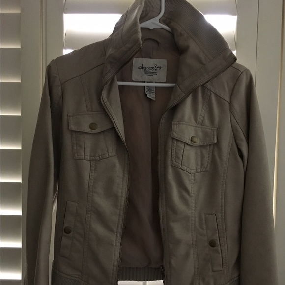 Faux Leather Jacket