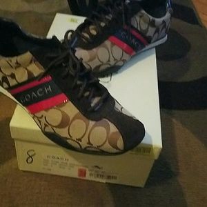 Coach tennis shoes