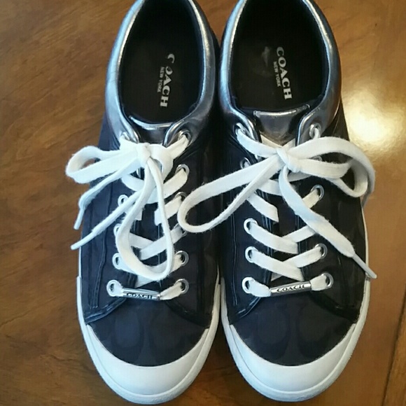 Coach Black Tennis Shoes