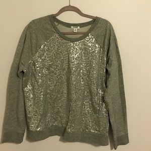 Old Navy Sparkly Sweatshirt Top