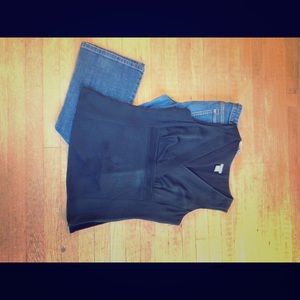 Ann Taylor Silk Sheeveless Top