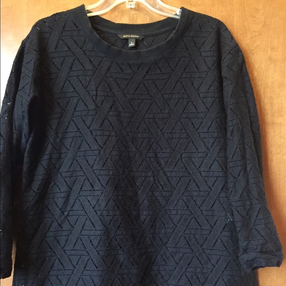 Banana Republic black shirt - Picture 1 of 2
