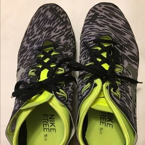 Nike Zebra Print Running Shoes