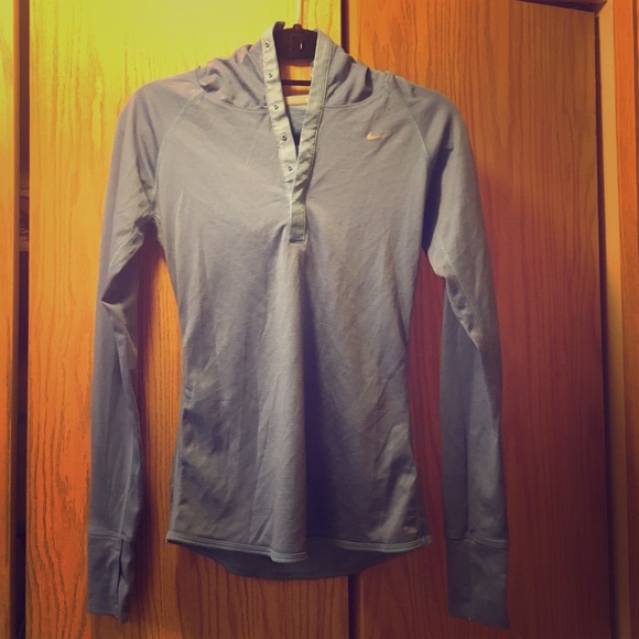 Athletic long sleeve.