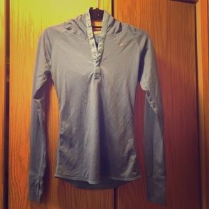 Athletic long sleeve.