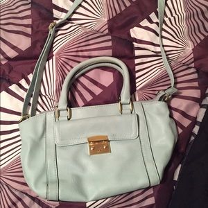 Mint satchel purse