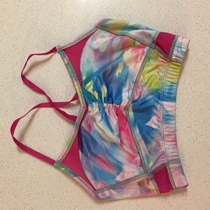 Fun printed Lucy sports bra!