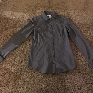 Button down dress top