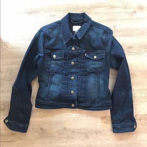 Levi Dark Wash Jean Jacket