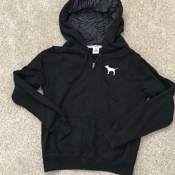 VS PINK Zebra Print Hoodie