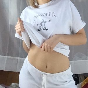 NEW Thrasher Shirt White