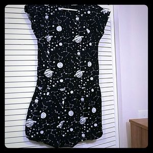 Noisy May Celestial Constellation Sci-fi Dress