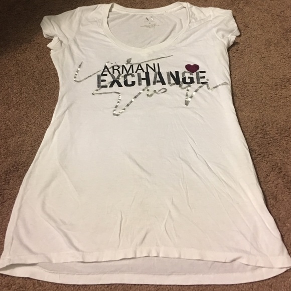 Armani exchange long t shirt