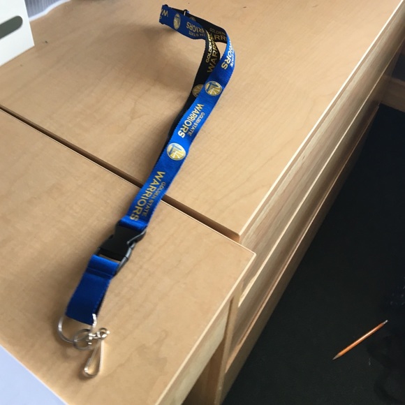 Golden states warriors lanyard