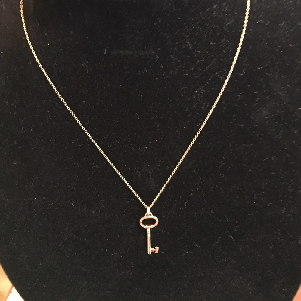 24K over 925 Key Pendant Necklace - Giani Bernini