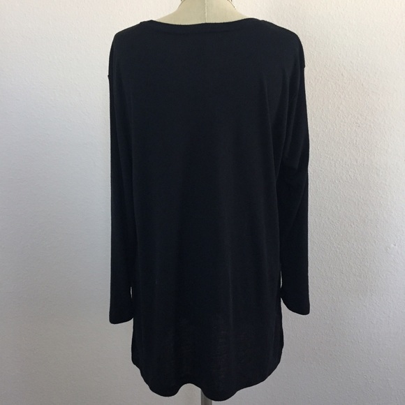 ❌Sold❌Oversized Ribbed Tee - Picture 4 of 5