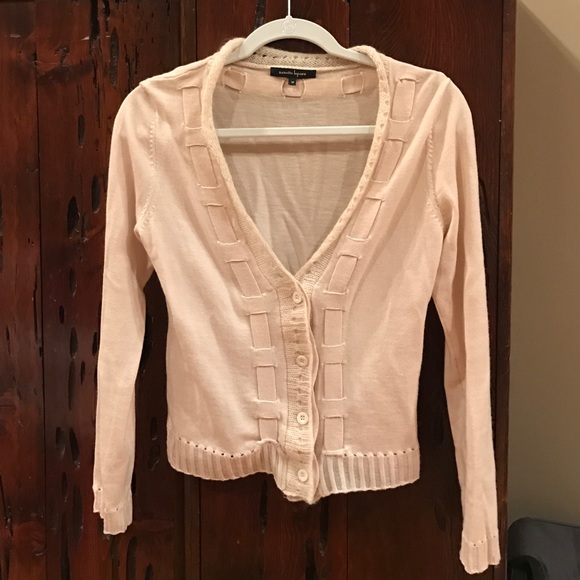 Nanette Lepore light pink cardigan