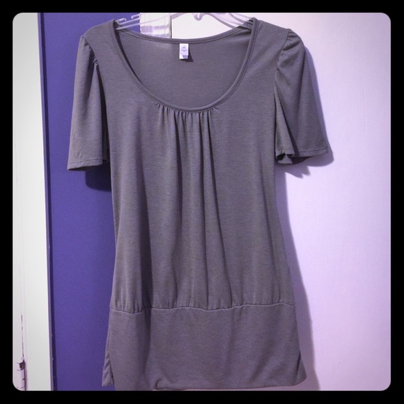 Long Gray Tee