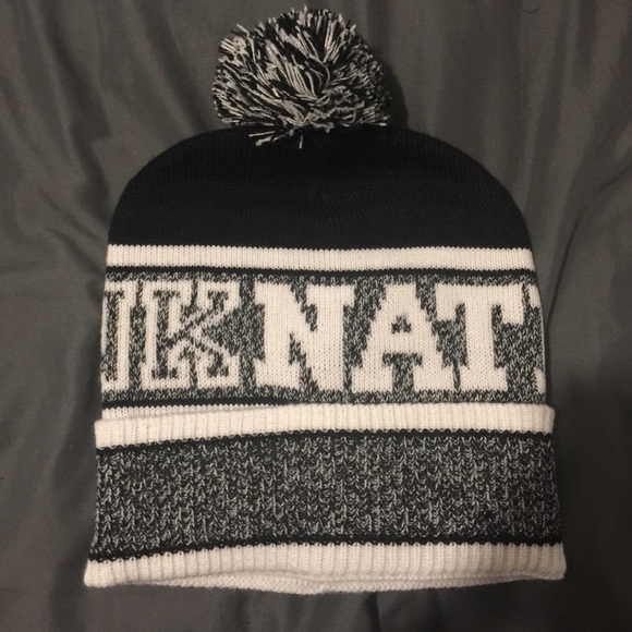NWOT Victoria's Secret Pink Nation Beanie