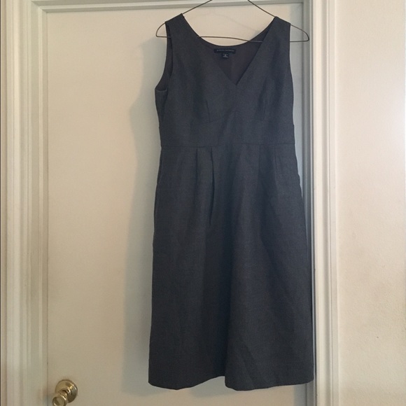 Fall gray dress