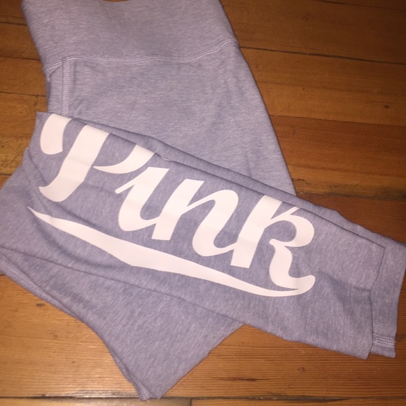 Pink Victoria secret yoga leggings