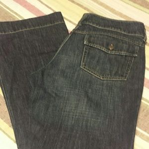 Beautiful dark wash Eddie Bauer jeans