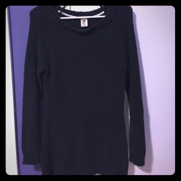 Roxy Long Navy Blue Sweater