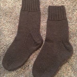 Handmade Wool Blend Socks
