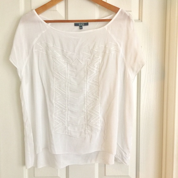 Bb Dakota Aztec Embroidered Top