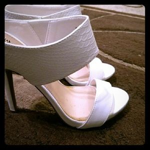 White heels