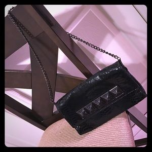 Michael Kors Shoulder Bag - black snake print