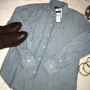 Ralph Lauren Light Denim Button Up