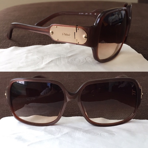 Chloe brown/bronze sunglasses