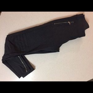 GAP Grey legging like Moto pants
