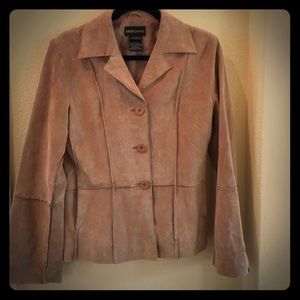 Suede Jacket, NWOT, MetroStyle, Size 6