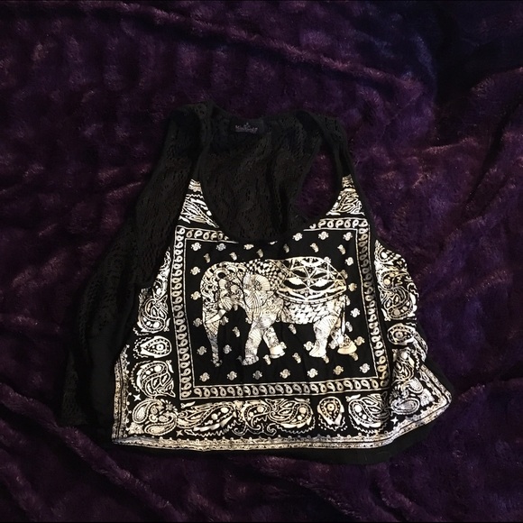 Crop tank top
