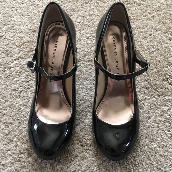 Black Patent Mary Janes