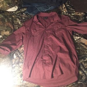 a button down shirt only worn one time