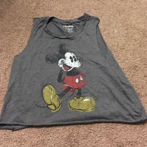 Short thick sleeve tank top