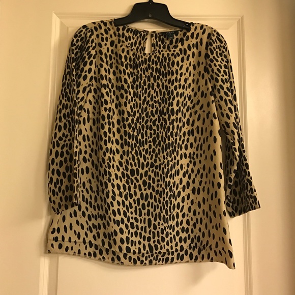 Animal print top from J Crew. Size small. - Picture 1 of 1