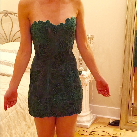 SOLD - Ema Savahl green floral dress